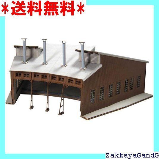 アドバンス製1008木造扇形機関庫キット組立品 Amazon | アドバンス Nゲージ 1008 木造扇形機関庫 (ペーパー