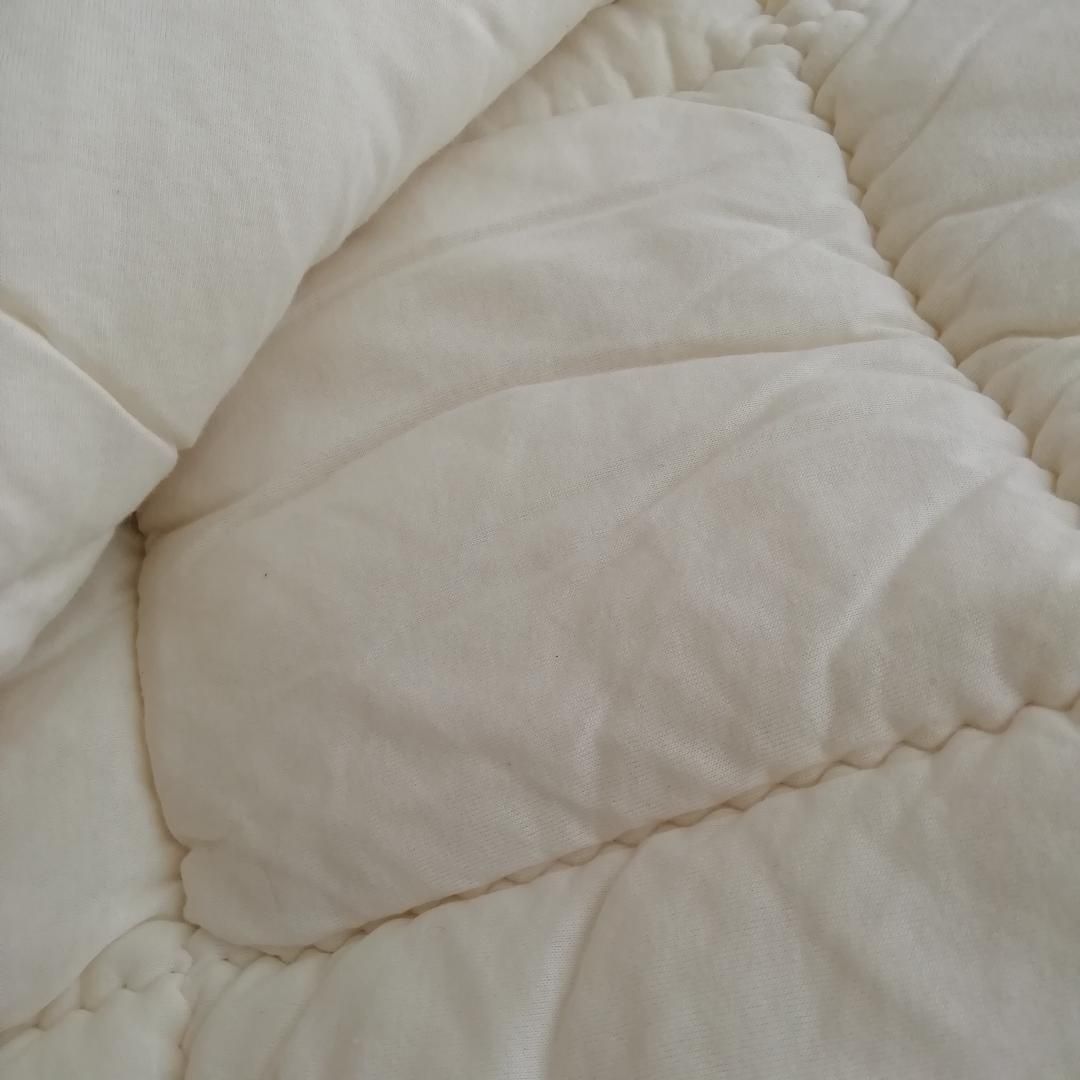 【ダブルサイズ】新品西川 パラディース 吸湿　ウールパッド ドイツ製1.25KG ダブルサイズ】新品西川 パラディース 吸湿 ウールパッド ドイツ製1.25