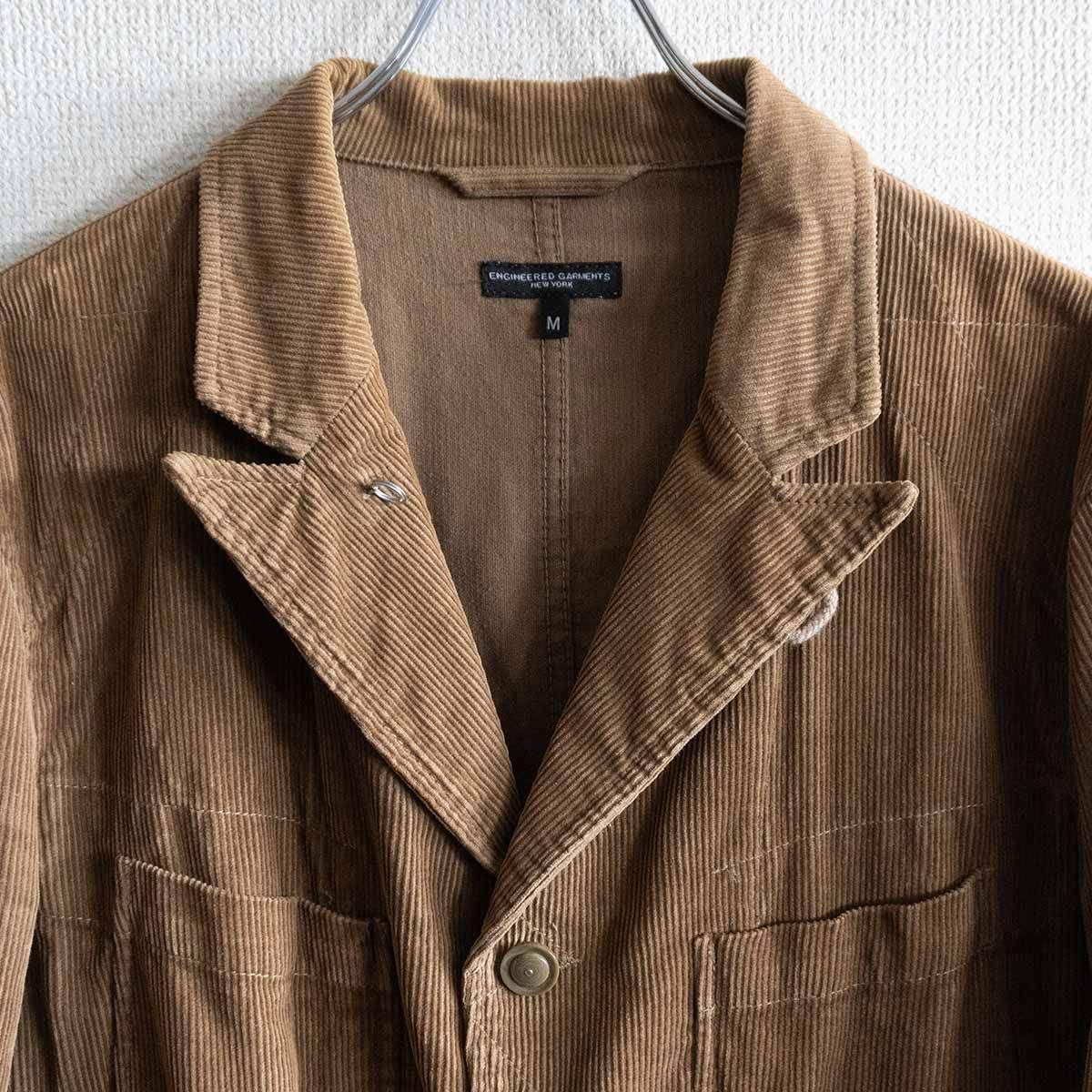 美品】Engineered Garments【BEDFORD JACKET】M ブラウン コーデュロイ 