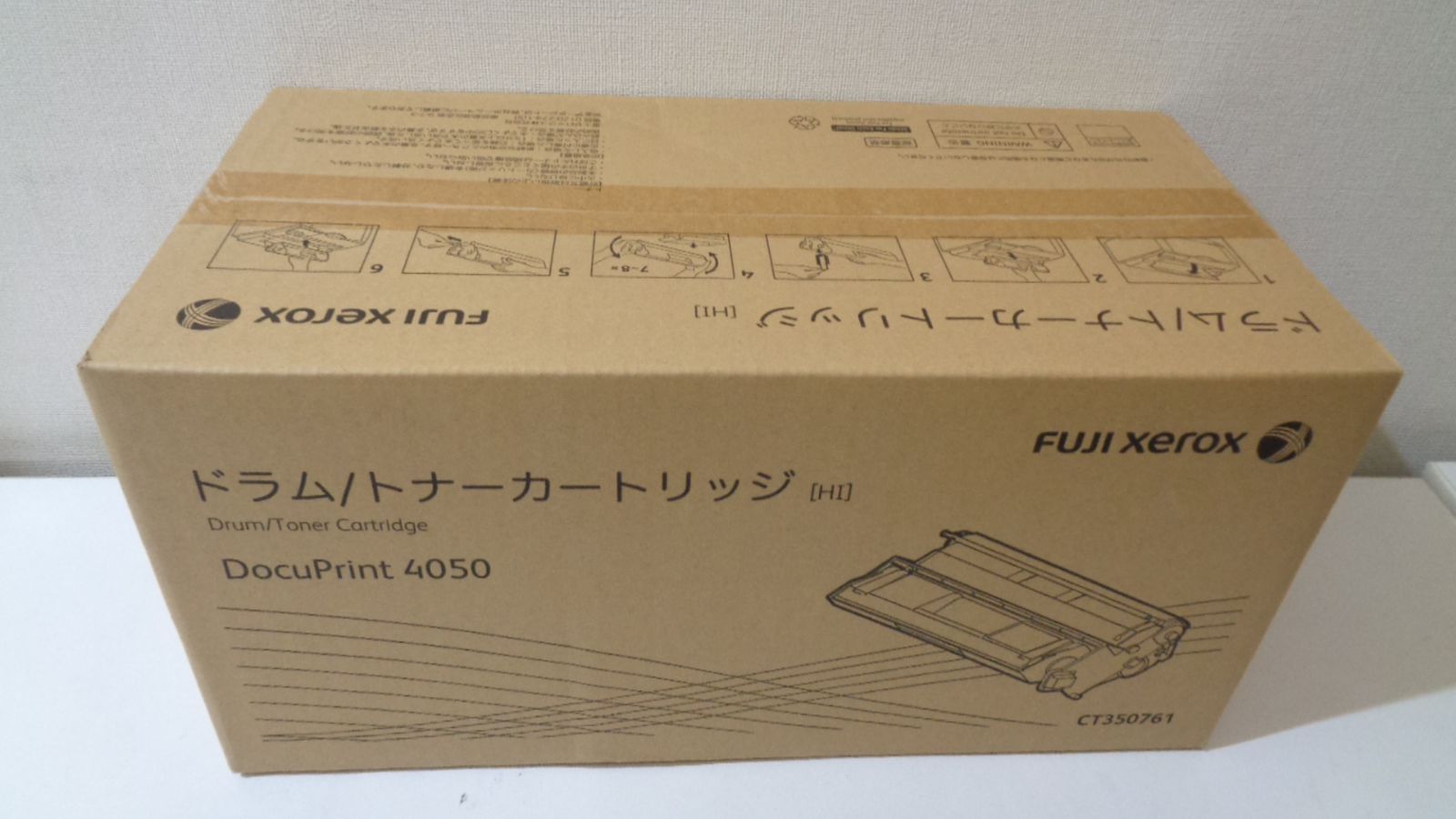 ゼロックスCT350761 ドラム 純正品　推奨使用期限２０２３年６月　在庫あり即納