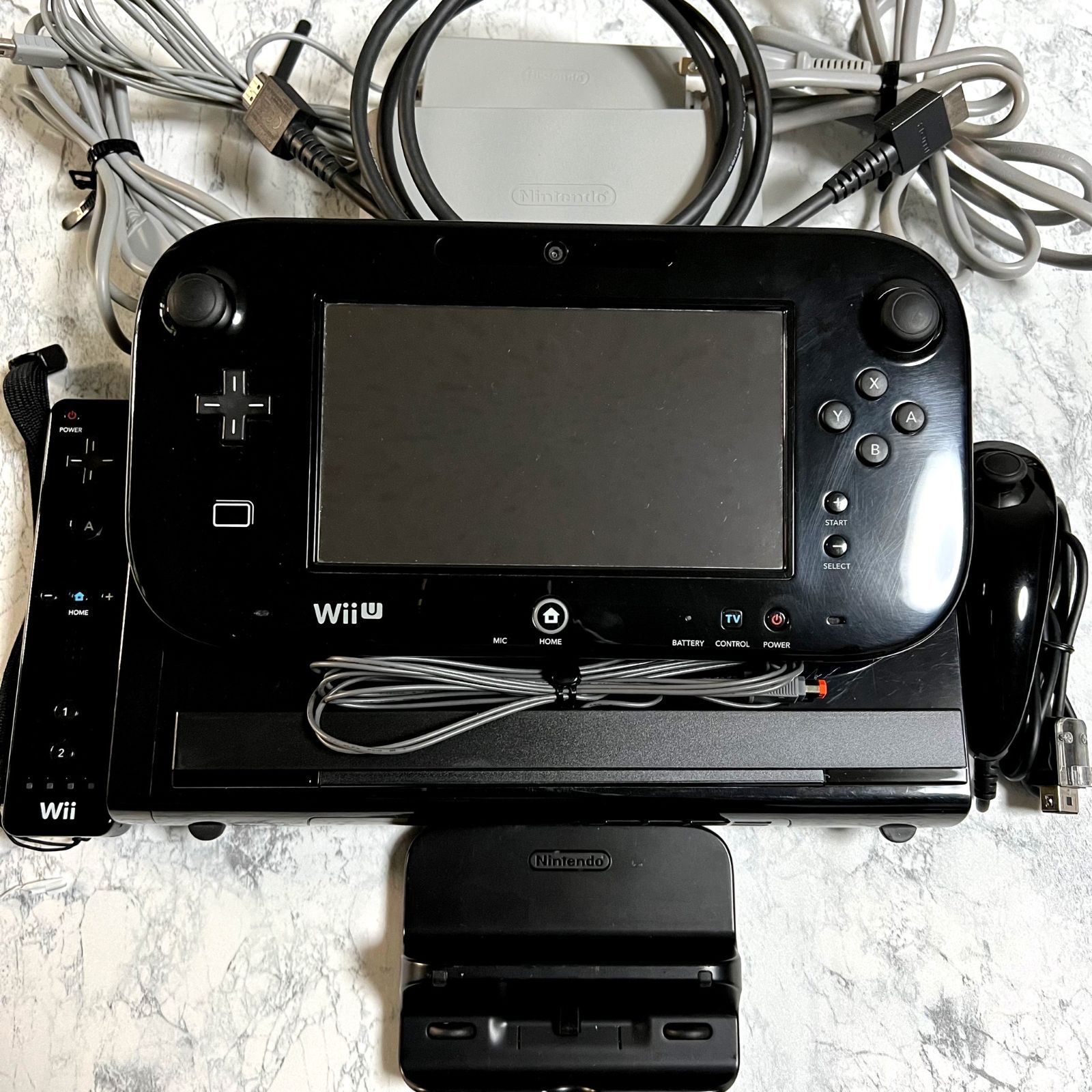 清掃/動作確認済】Wii U ニンテンドーWiiU NINTENDO WiiU ウィー ユー 