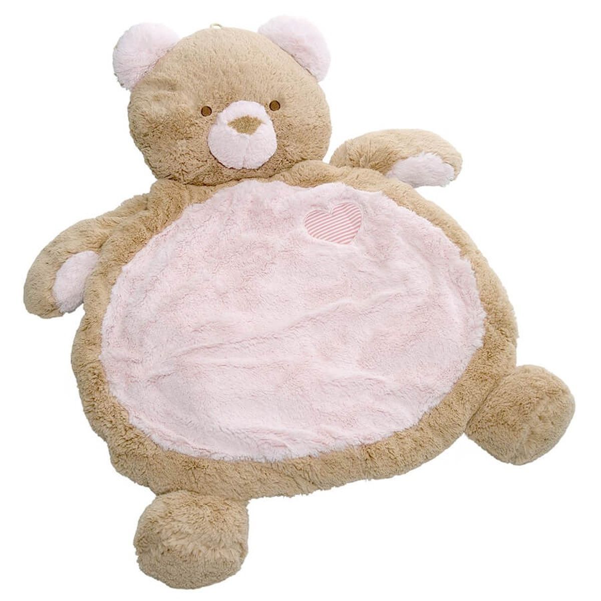 メリーマイヤー ベビーマット ベア ピンク 幅57.9x奥行79 cm 厚み5cm クマ プレイマット 座布団 ベビー 赤ちゃん 0歳 用品 かわいい 動物 寝具 マット Mary Meyer 正規輸入品 WWW_OLIVIERBERNSTEIN_COM
