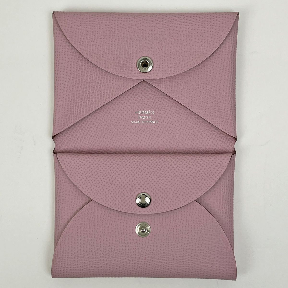 エルメス HERMES カルヴィ デュオ カードケース コインケース ヴォー  