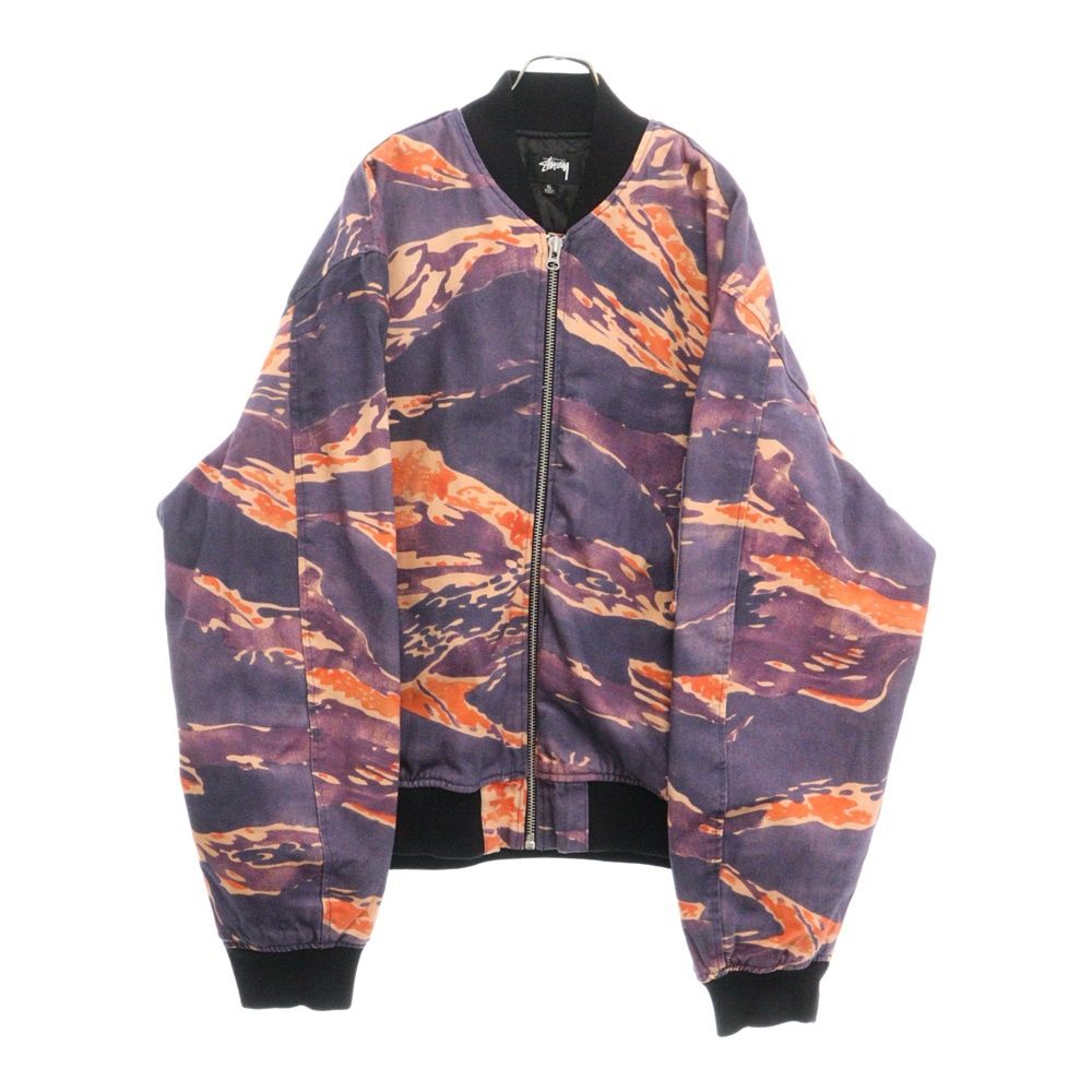 22aw Stussy Tigris Canvas Bomber Sサイズ STUSSY (ステューシー) 22AW ×LUCIEN SMITH Tigris Canvas