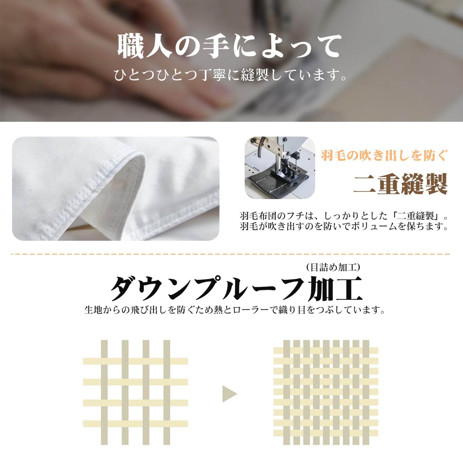 肌掛け布団 ふとん グレー ATOPEN ダックダウン85 サイズ 150cm 210cm 独自技術とデザインの抗菌防臭加工 0℃～25℃での使用を推奨 洗える 雲のように軽い 重量 約1.4kg シングル 羽毛布団 充填量0.8kg 春秋 掛け布団