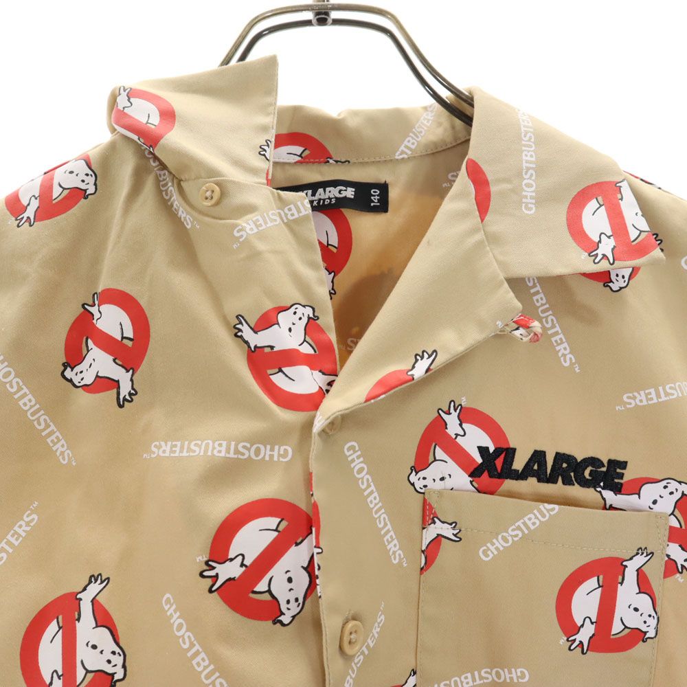 XLARGE ゴーストバスターズ シャツ　ショートパンツ　セットアップ XLARGE ゴーストバスターズ シャツ ショートパンツ セットアップ