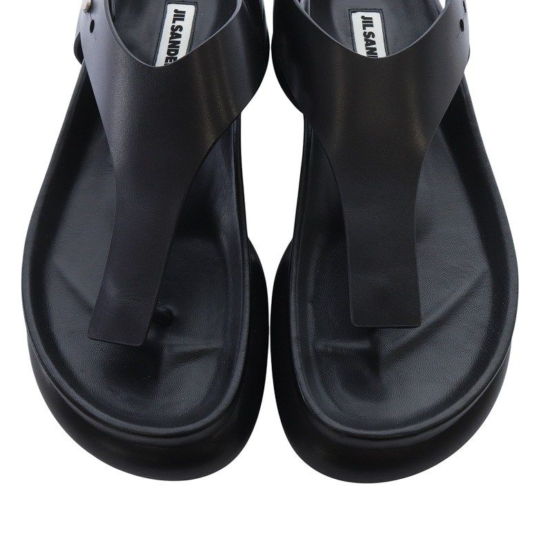 Jil Sander トングサンダル サイズ37 ブラック Jil Sander トングサンダル サイズ37 ブラック JIL SANDER（ジル
