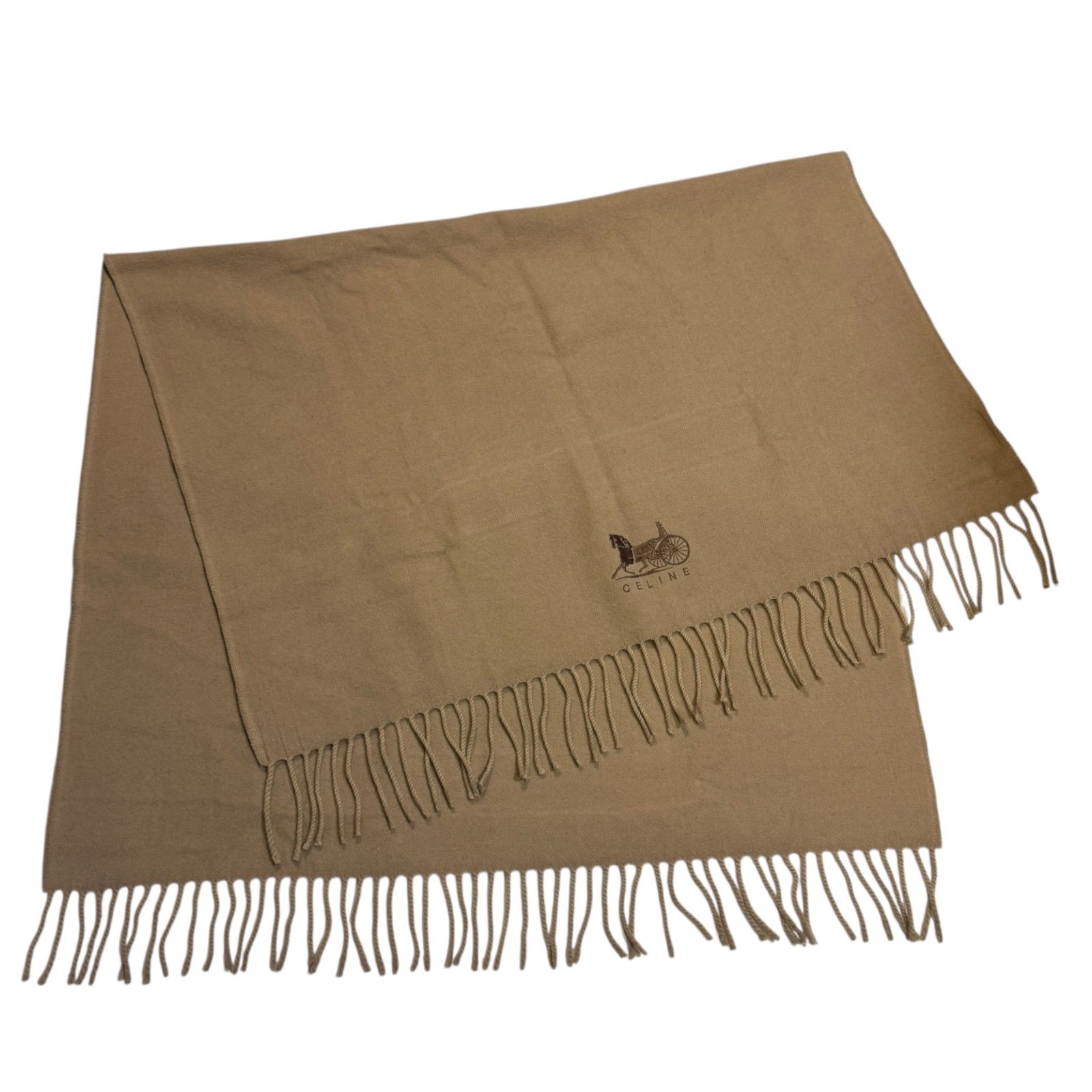 セリーヌ ひざ掛け ショール CELINE CELINE セリーヌ 大判 ひざ掛け