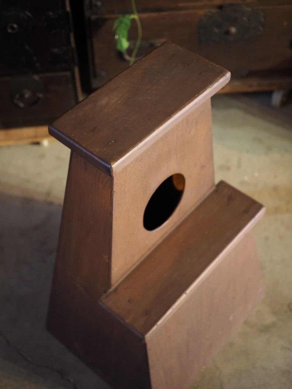 昭和レトロな踏み台 昭和中期 古録展 品番F4499