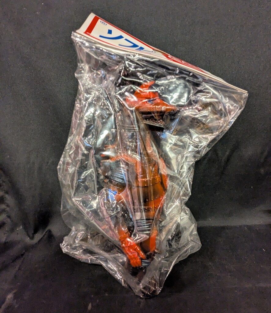 マルサン メカゴジラ 黒成型 茶/青塗装 2008年福袋 2008福袋 - メルカリ 