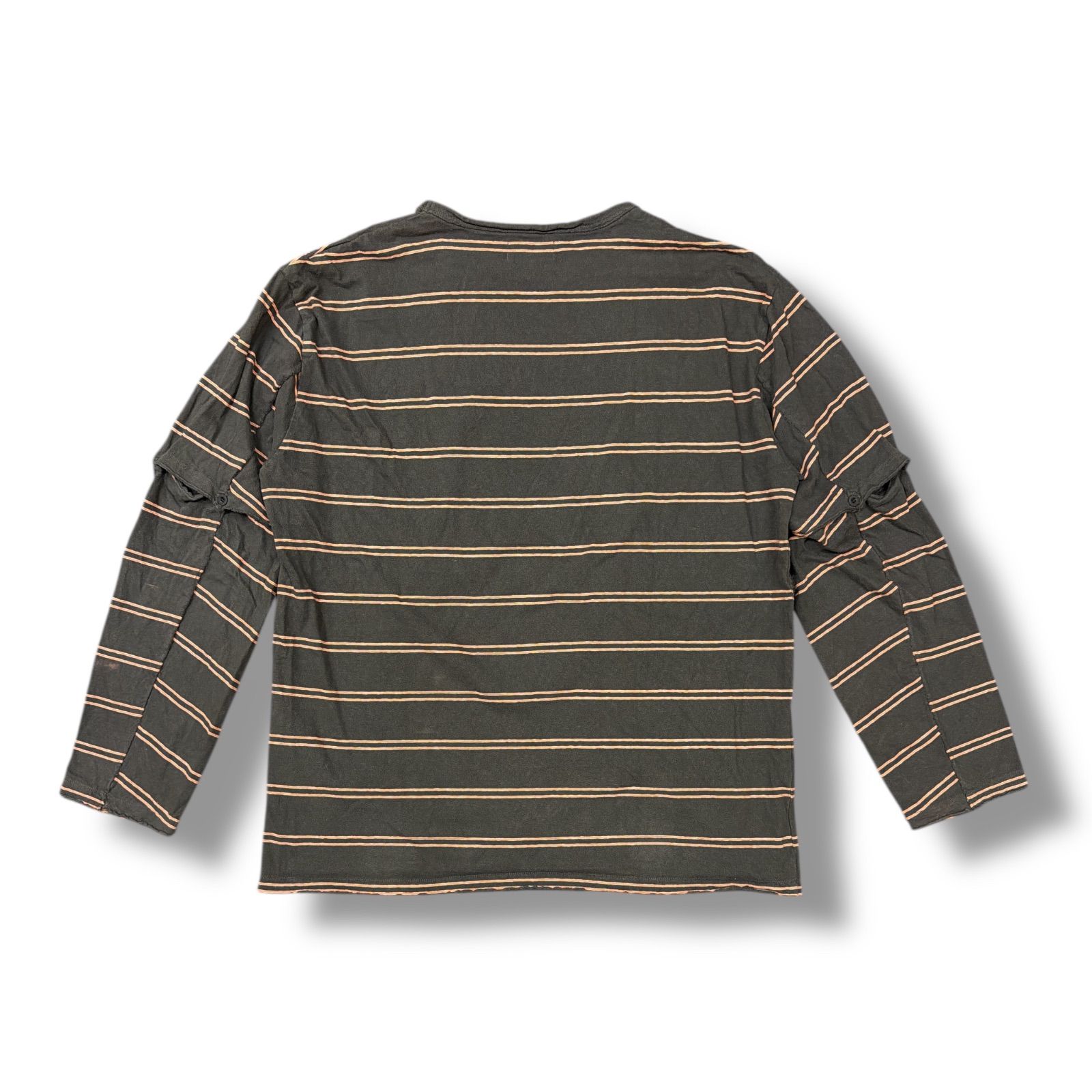 参考上代28600円 FACCIES 24SS VINTAGE DAMAGE BD LS ヴィンテージ 