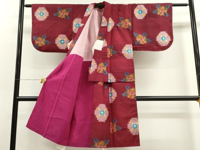平和屋着物[]アンティーク 大正ロマン 七五三 女の子 7歳 祝着