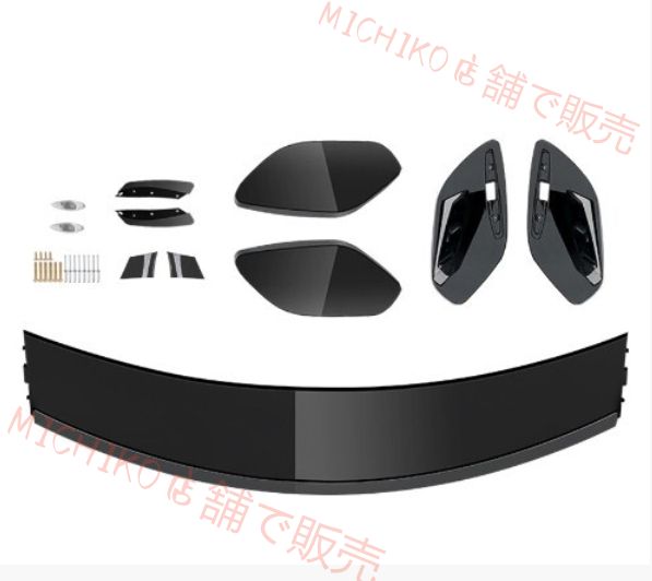 メルセデスベンツ Aクラス W176 A180 A200 A260 AMG 2013-2018リアウイング スポイラー ハッチバック 外装エアログリルガード