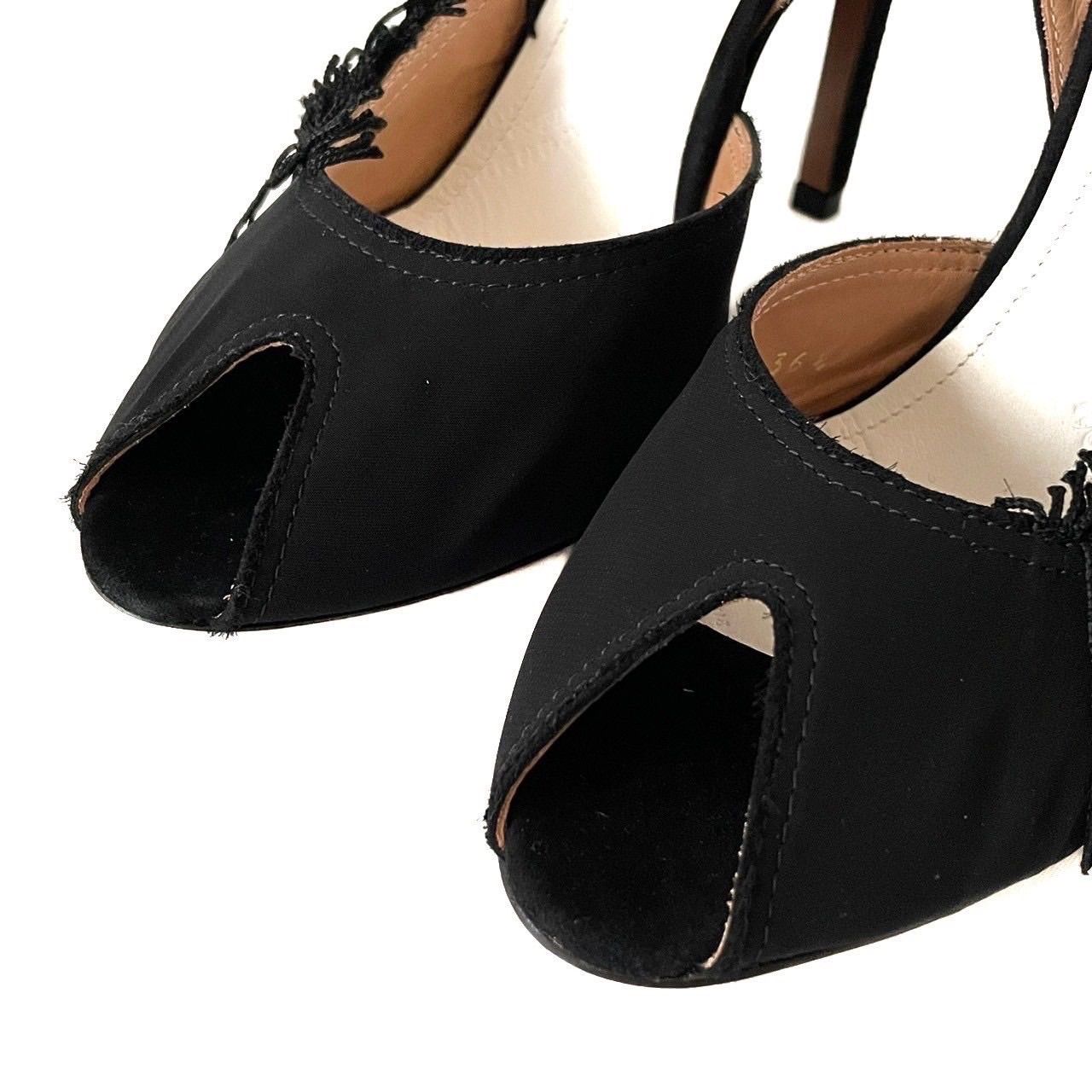 マルジェラ　maison margiela 黒パンプス Maison Margiela メゾンマルジェラ パンプス TABI ブラック - メルカリ