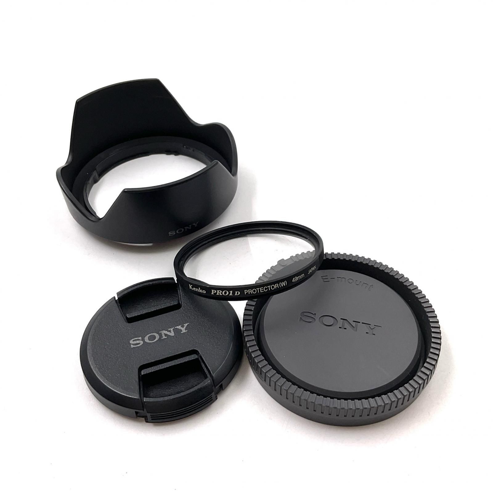 Sony E 16mm F2.8 SEL16F28 シルバー 動作確認済【全額返金保証