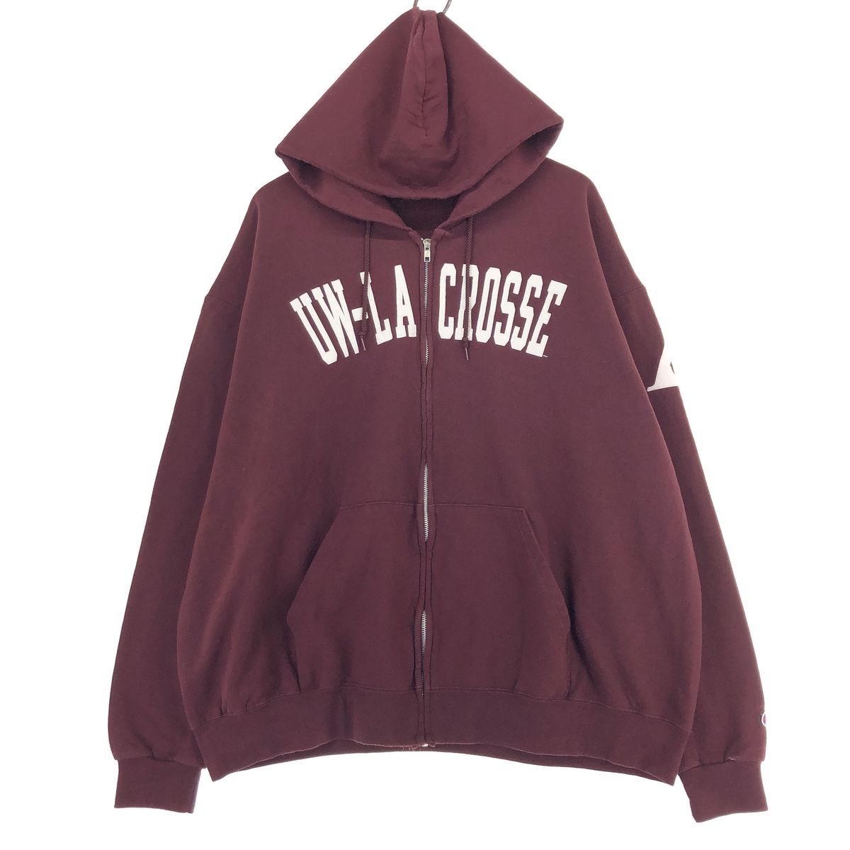 古着 00年代~ チャンピオン Champion ECO FLEECE カレッジ スウェットフルジップパーカー メンズXXL相当/eaa437124