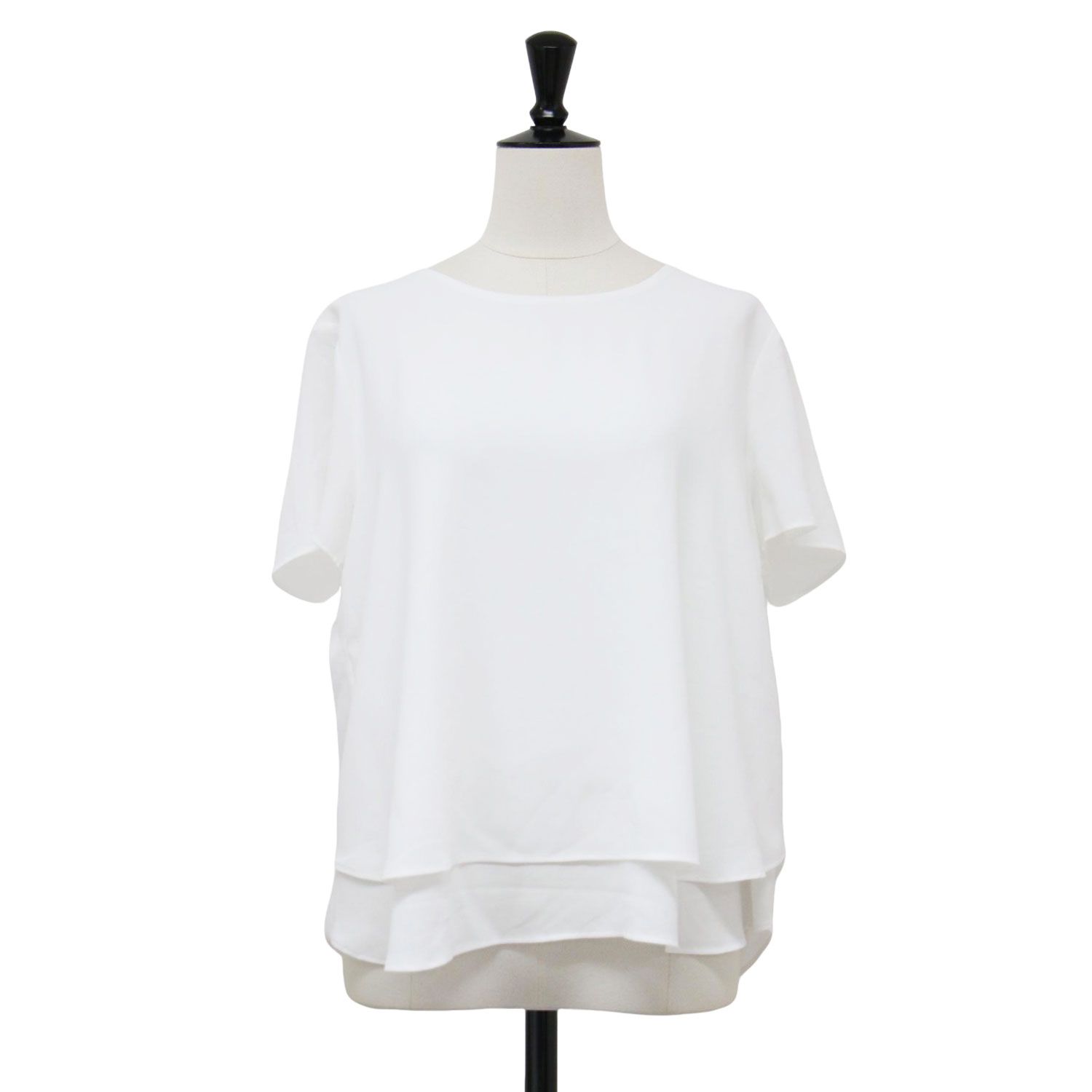 theory luxe セオリーリュクス ブラウス ホワイト 白 サイズ:38(M  