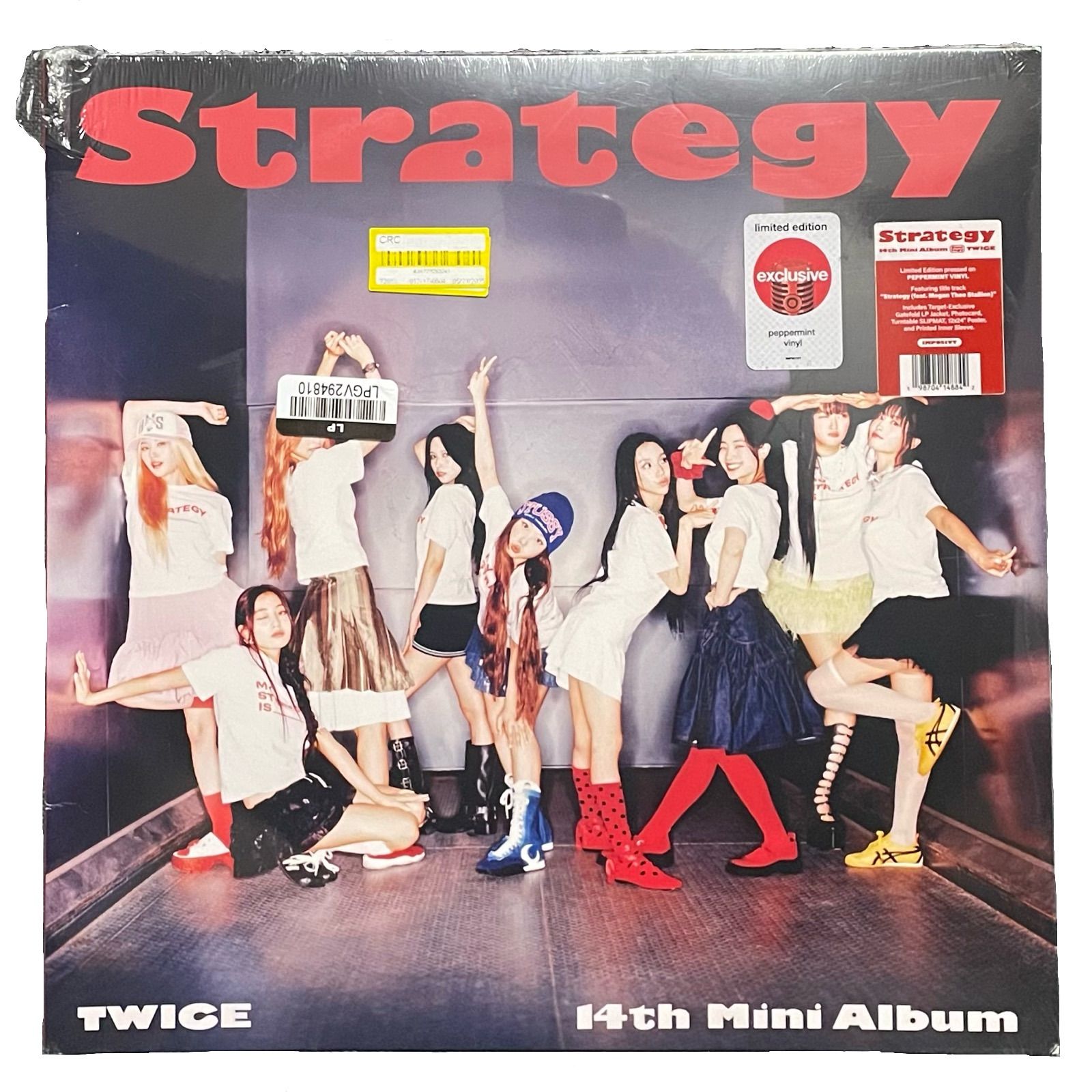 新品 twice Strategy アメリカ Vinyl レコード トレカ 限定 STRATEGY (Sugar Frost Vinyl) (TWICE Store Exclusive) - Twice