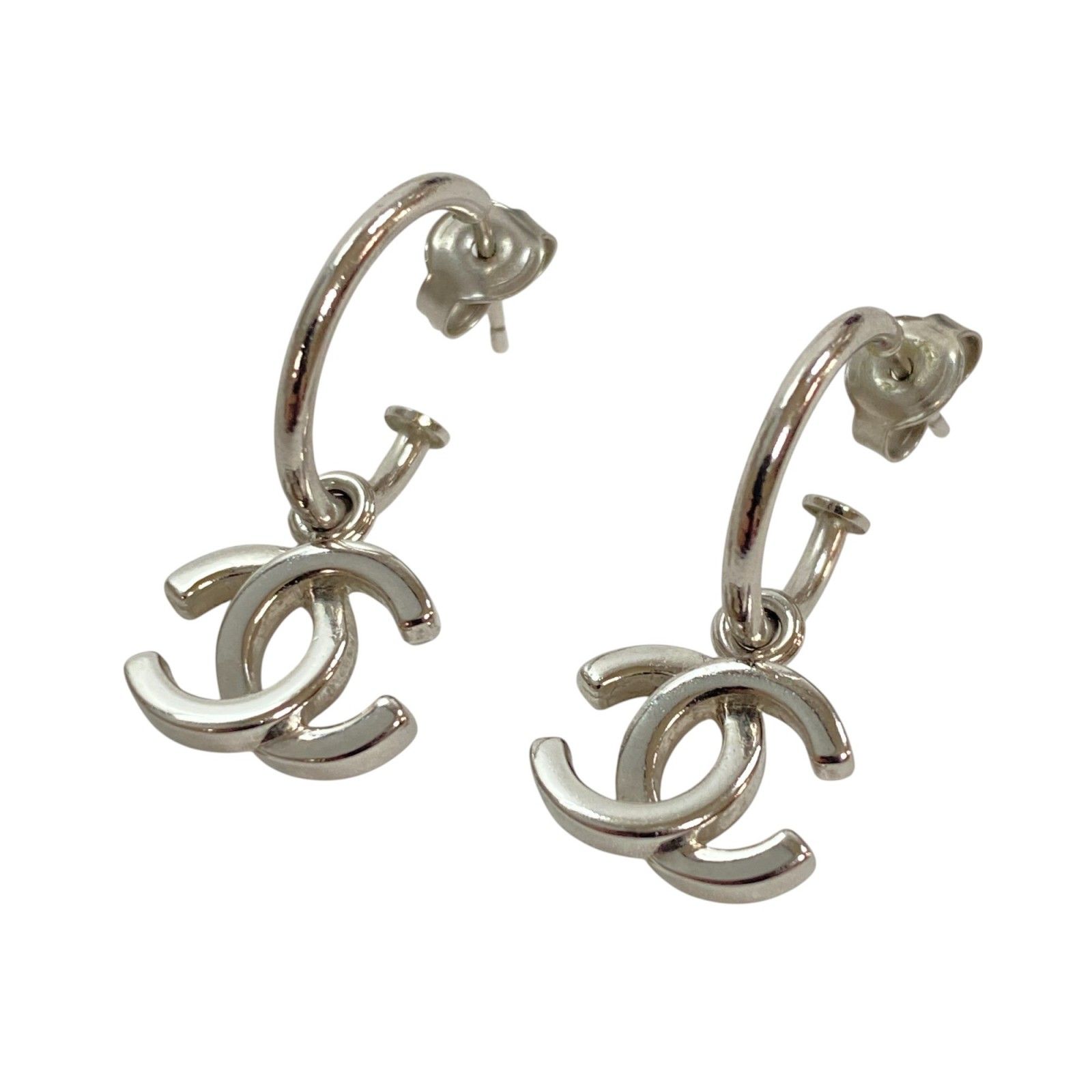 シャネル CHANEL レディース ココマーク シルバー ピアス - メルカリ