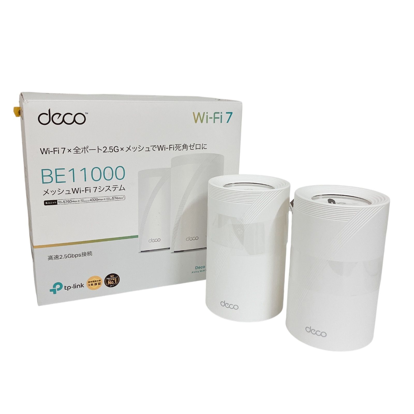 Deco BE65 人気 BE11000 メッシュWi-Fi 7システム Deco BE65 BE11000