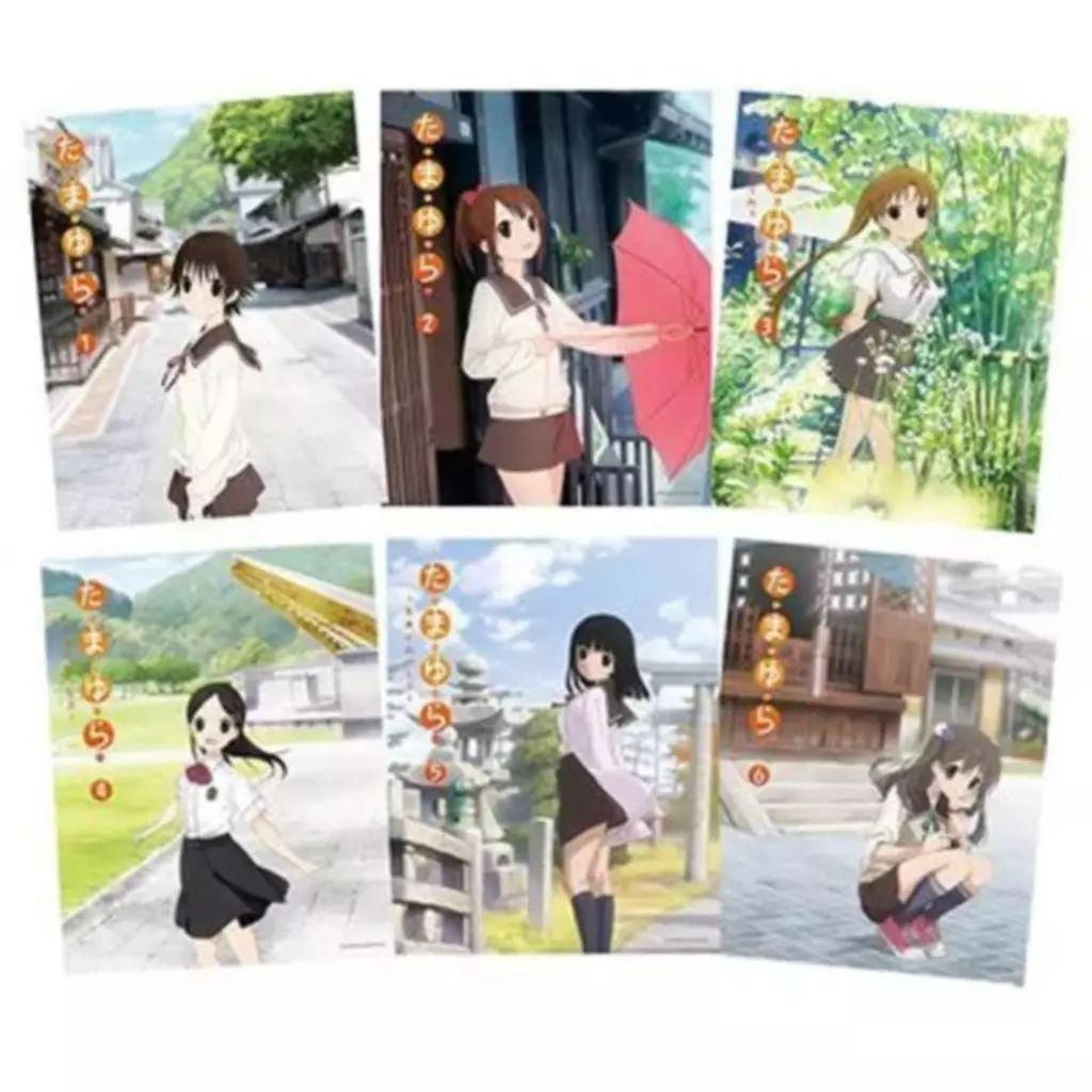 中古】アニメDVD たまゆら ～もあぐれっしぶ～ 初回限定版 全6巻セット