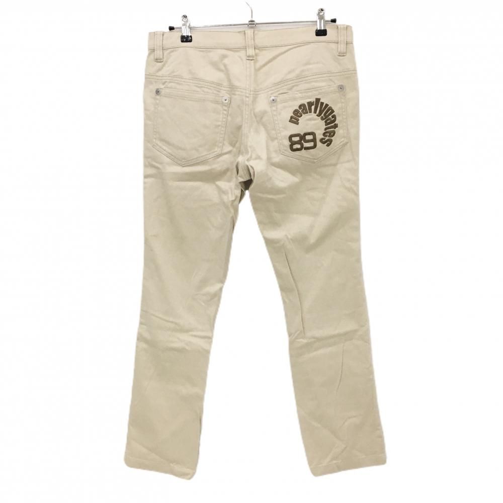 PEARLY GATES ベージュ ゴルフパンツメンズ サイズ：5 PEARLY GATES