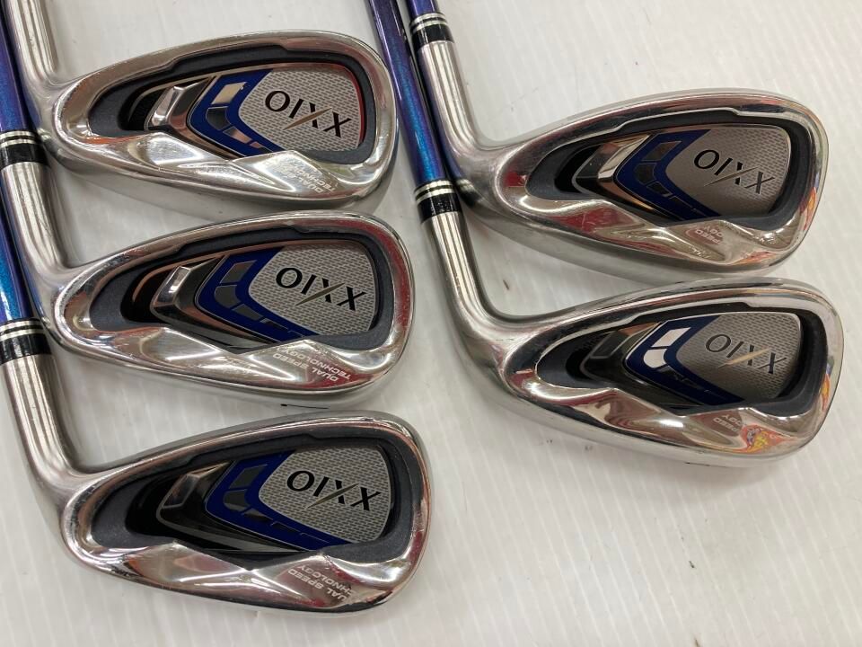 ゼクシオ ナイン アイアン(5本セット) MP900 カーボン レディス