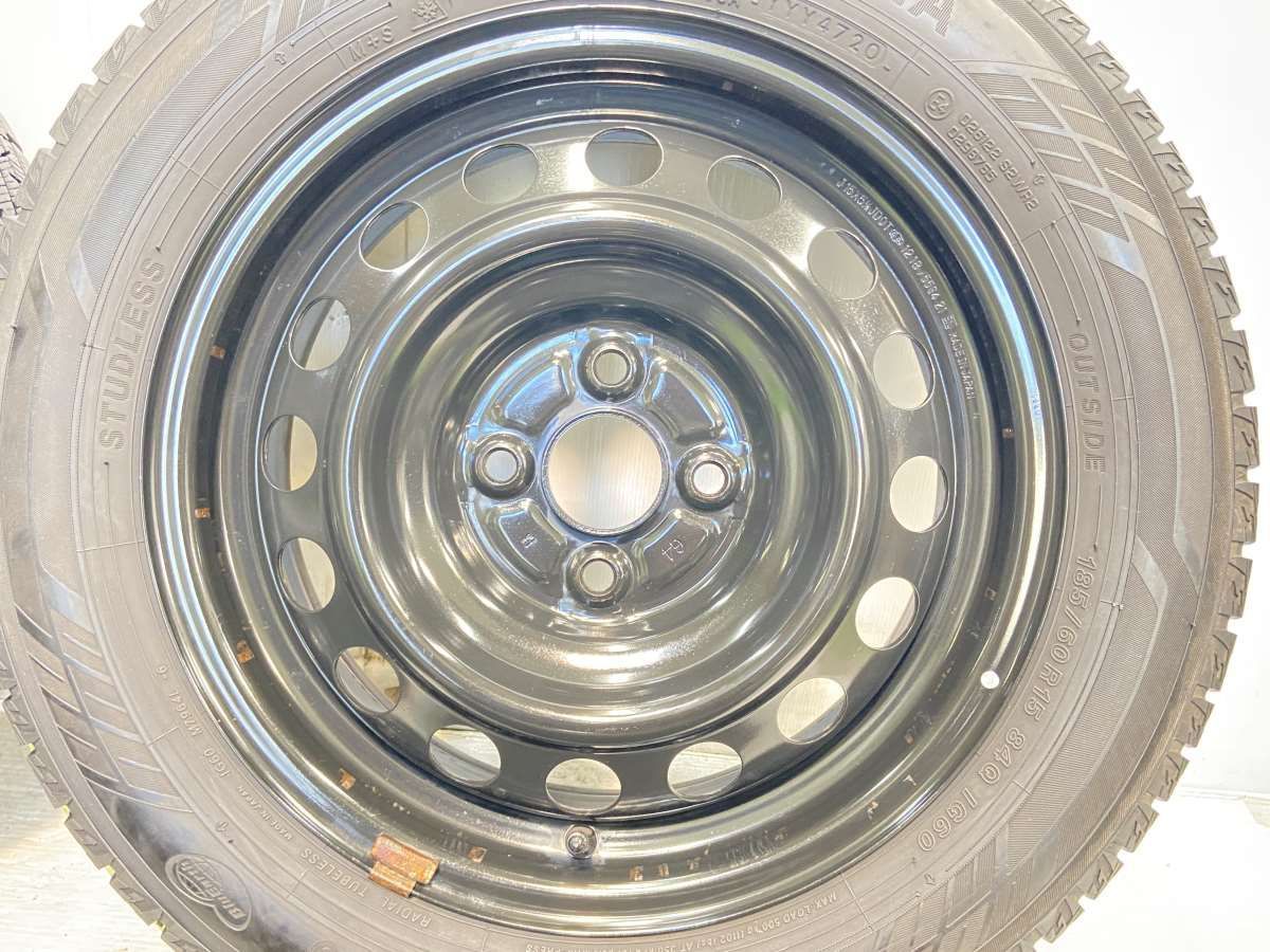185/60R15 ヨコハマ アイスガード iG60 トヨタ純正 15x5.5 100-4穴 