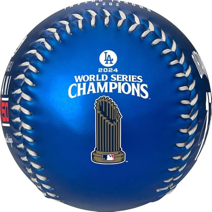 大谷翔平 2024MVP記念ボール ブルー 50/50ロゴ ドジャースMLB公式 大谷翔平 2024MVP記念ボール ブルー 50/50ロゴ ドジャースMLB