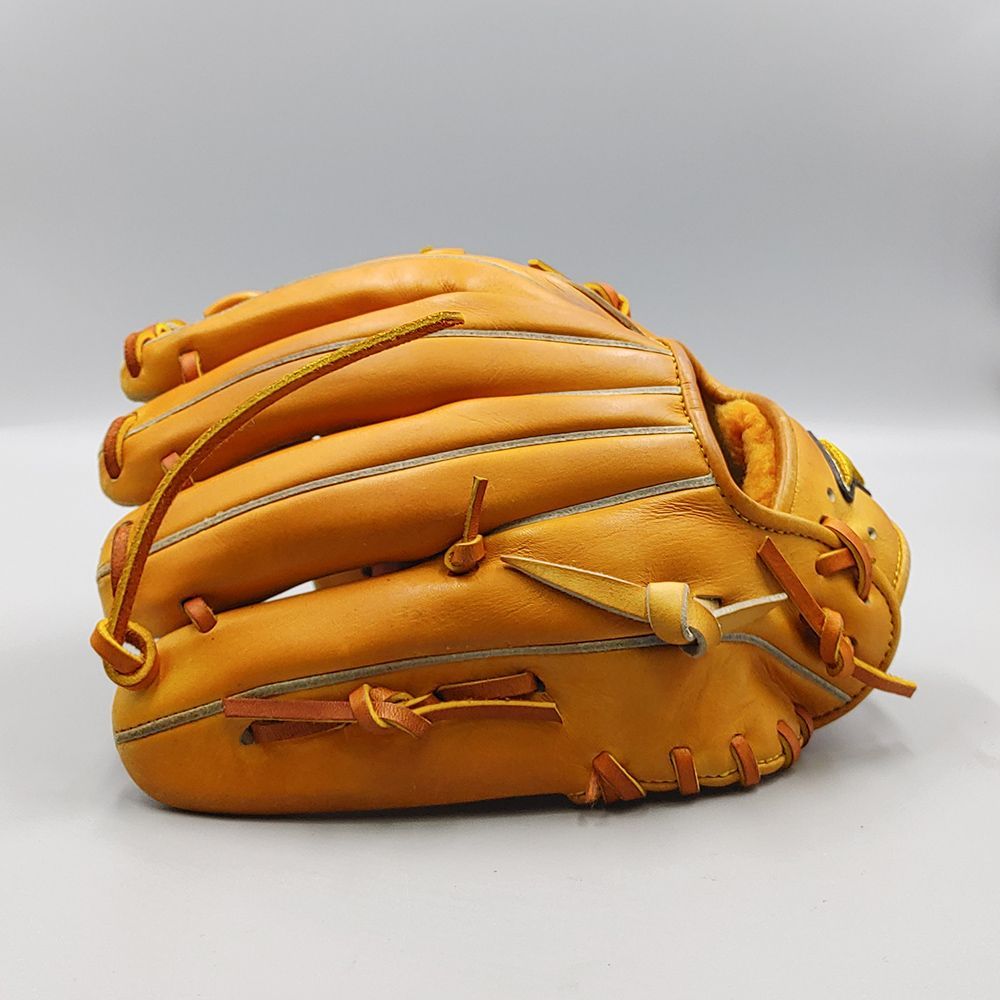 Mizuno 硬式グローブ イエロー MIZUNO (ミズノ) 硬式グローブ イエロー HAGA JAPAN プレキシー