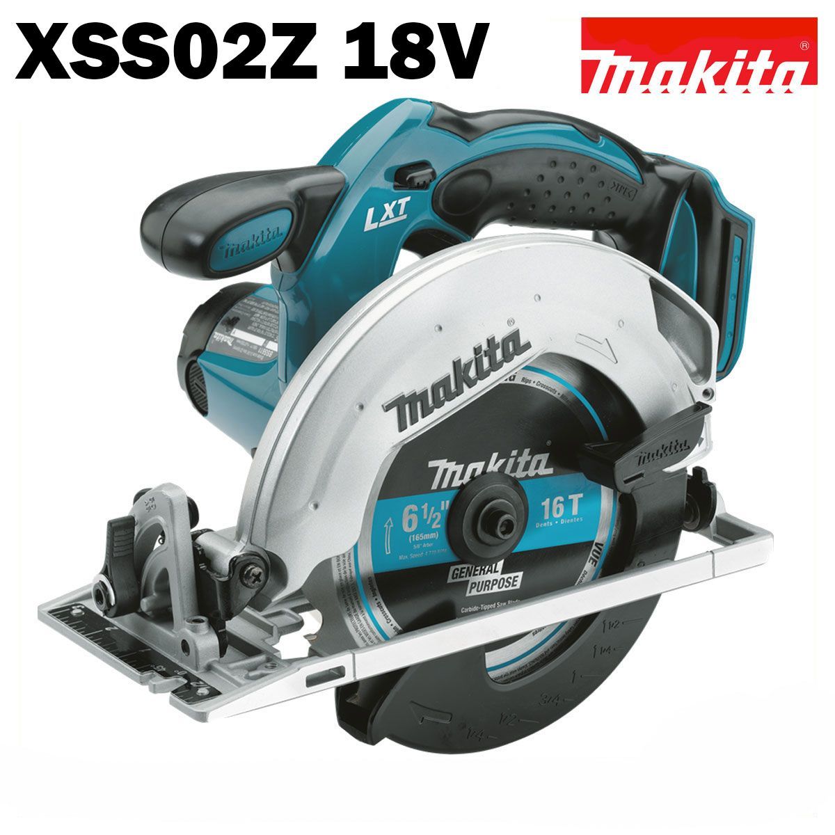 マキタ 丸ノコ 18V 充電式 電動のこぎり MAKITA XSS02Z 本体