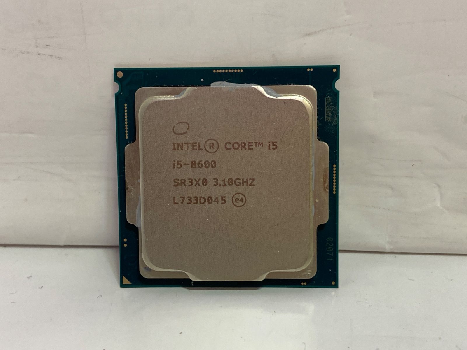 [中古PCパーツ] Core i5-8600 3.10GHz