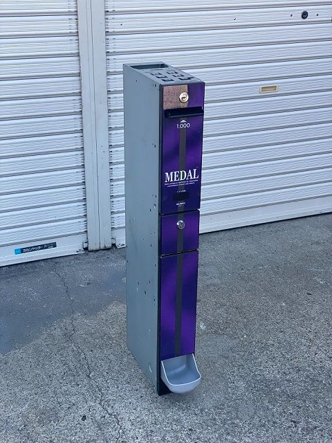 ②グローリーメダル貸機・両替機EMS-7用ビルバリ・紙幣識別機対応キット スリム両替機 EMS-7フラットタイプ 新品架台付き 商品詳細 - 新