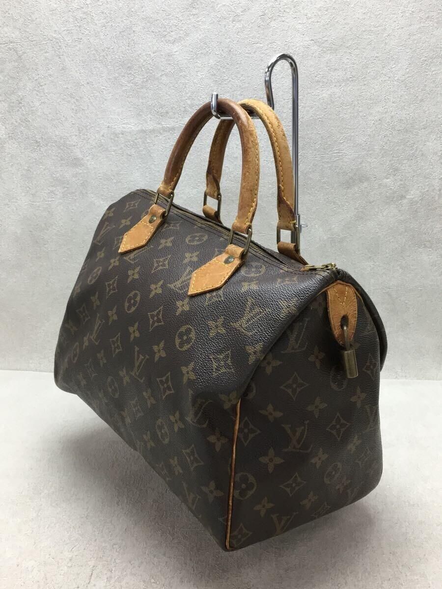 LOUIS VUITTON スピーディ30_モノグラム_BRW PVC ブラウン - メルカリ