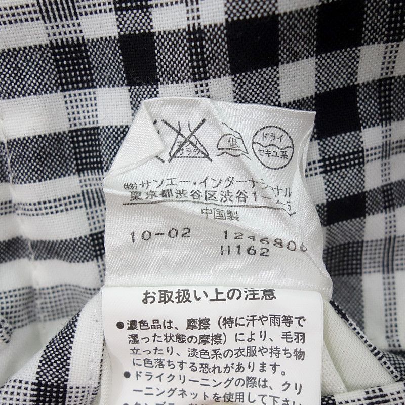 パーリーゲイツ/PEARLY GATES GOLF ゴルフ チェック コットン