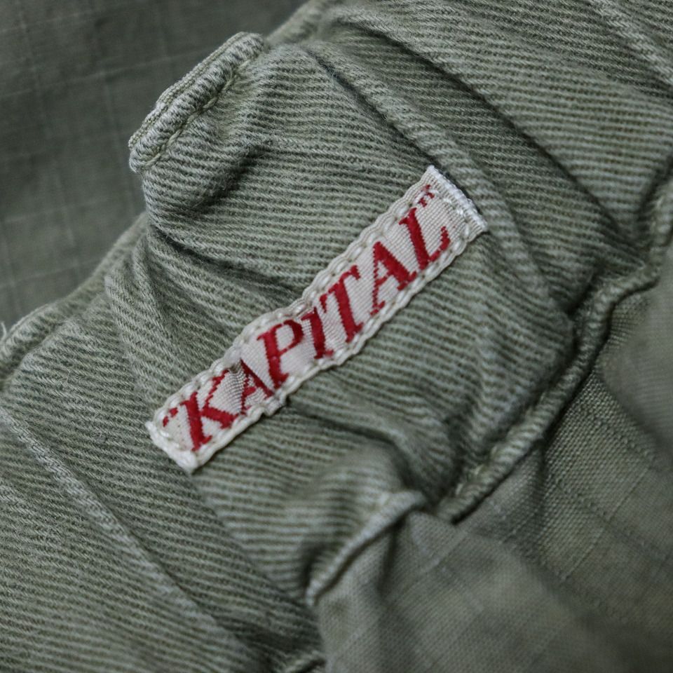 KAPITAL キャピタル パンツ サルエル クロップド ハーフパンツ