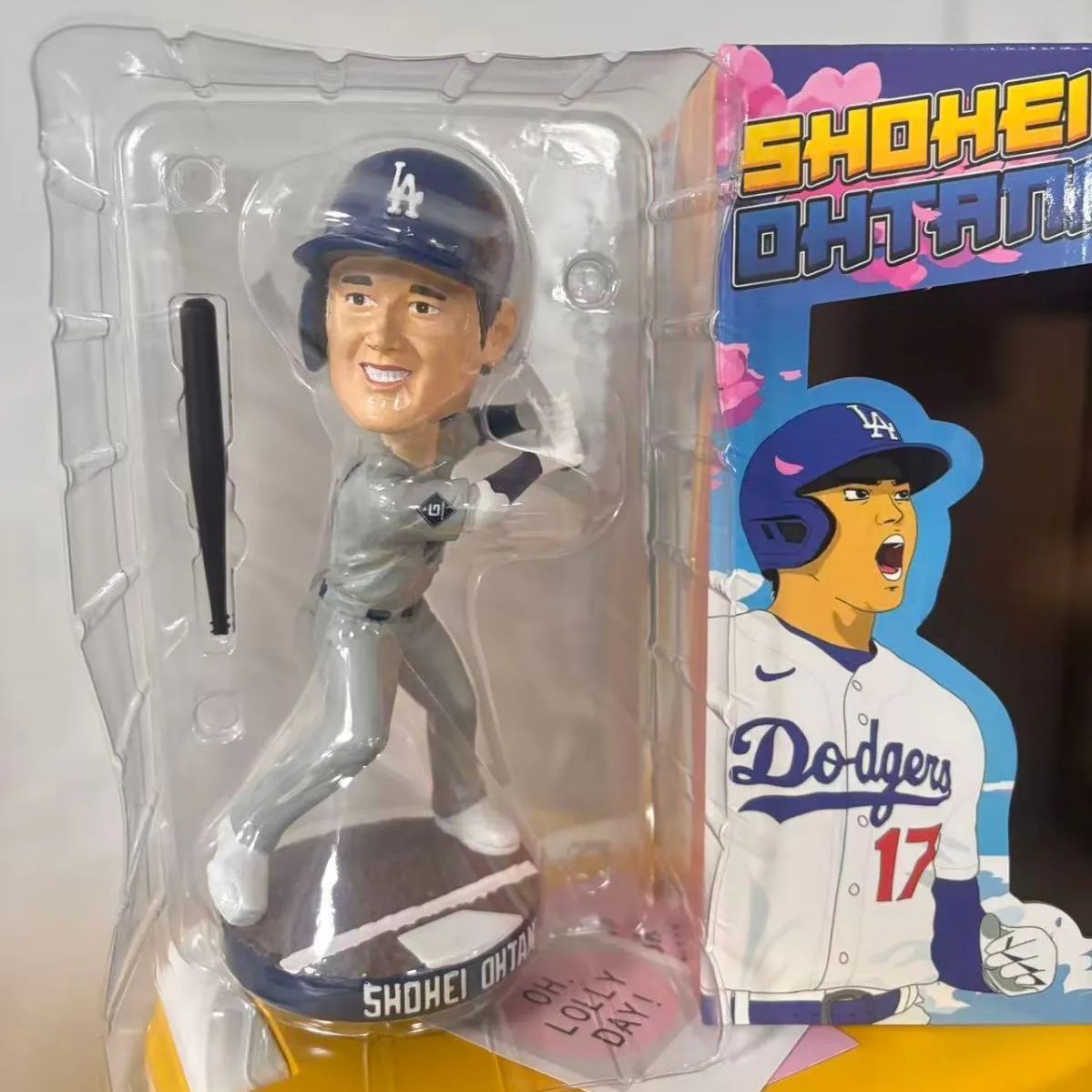 大谷翔平 ボブルヘッド ドジャース 来場者 ビジターユニフォーム グレー