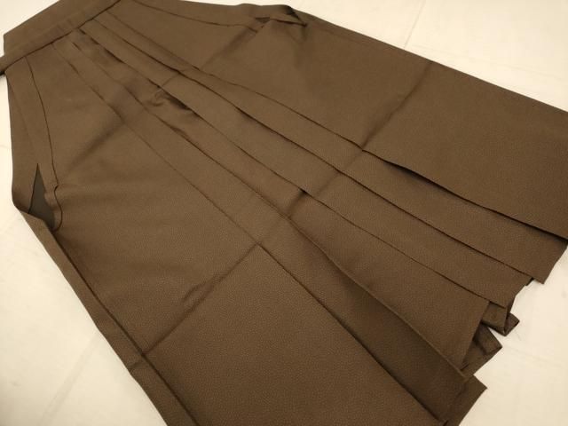平和屋着物●男性 馬乗り袴 霞文 正絹 AAAW2907fw