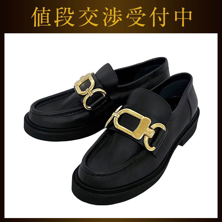 ルイ ヴィトン ローファー ブラック アカデミーライン 美品 靴