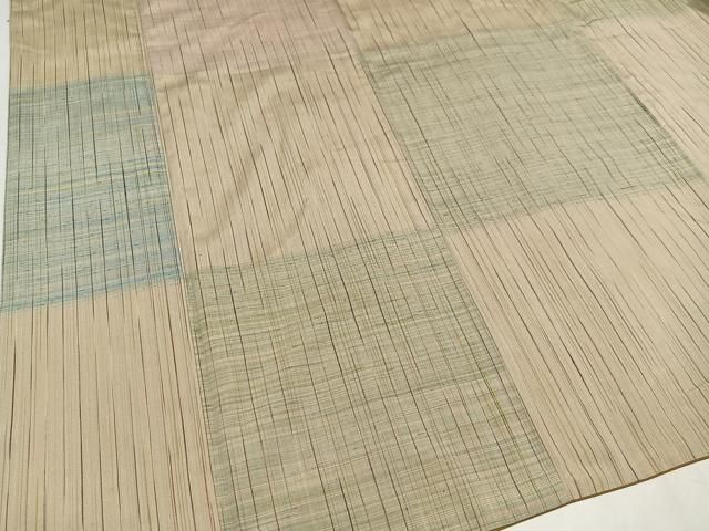 平和屋着物○上質な紬 変わり市松 正絹 逸品 AAAZ8862ph - メルカリ