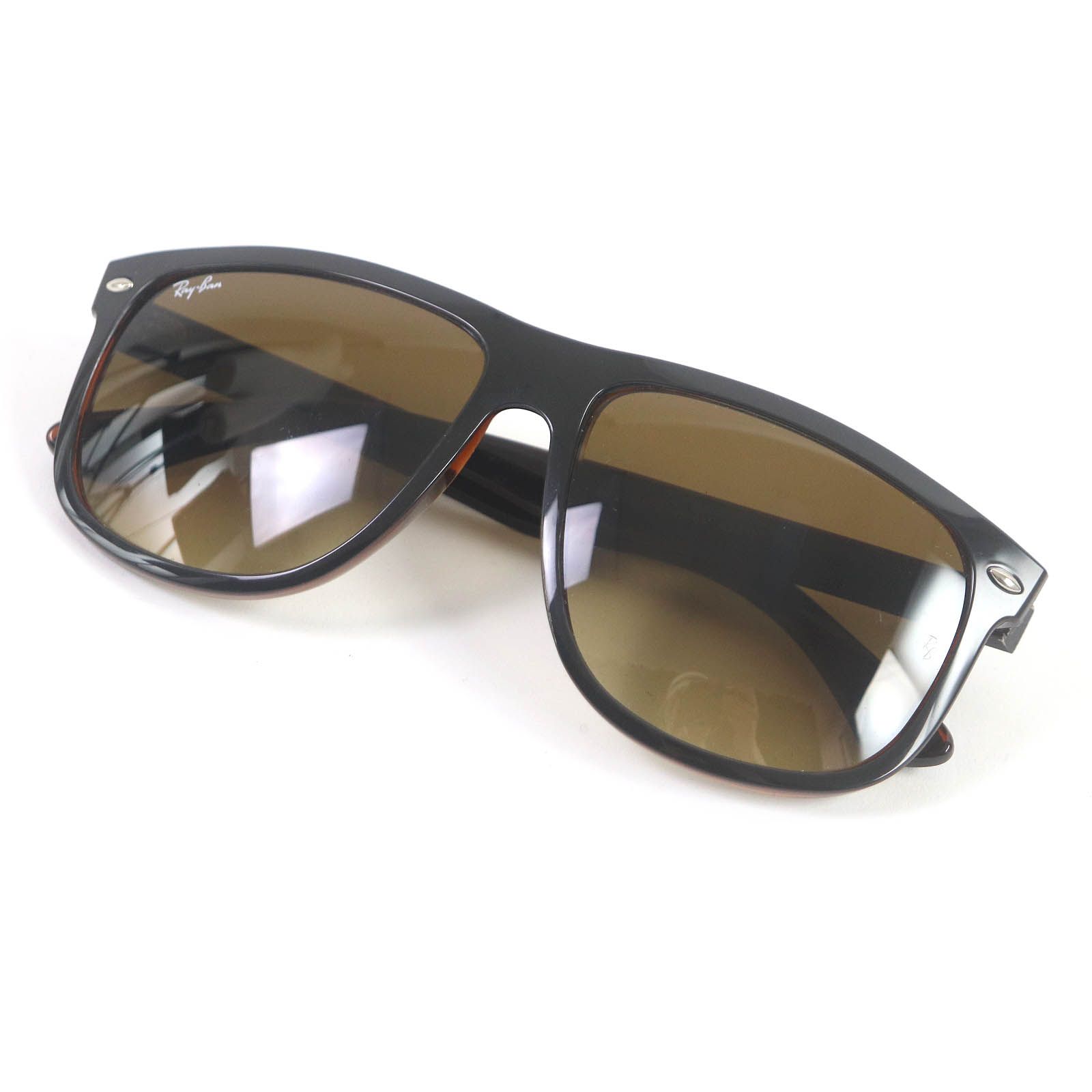 未使用品Ray-Ban レイバン RB4147 BOYFRIEND ボーイフレンド グラデーションレンズ アイウェア サングラス ブラウン 6015 イタリア製 メンズ