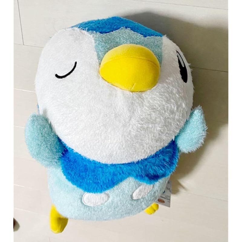 新着商品】ポッチャマ ぬいぐるみ くつろぎタイム めちゃでか