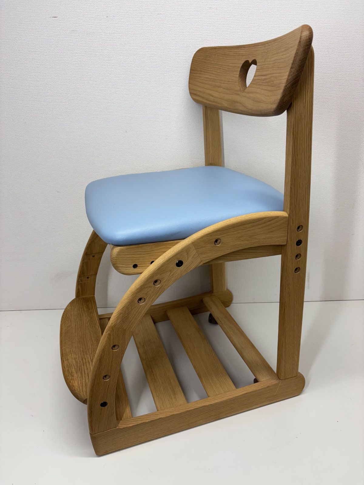 karimoku カリモク 学習椅子 XT1801KE デスクチェア 学習イス 勉強椅子 ブルー