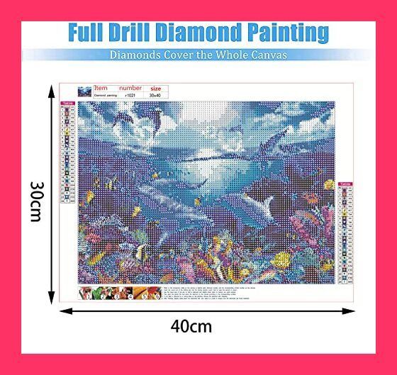 スタッフおすすめ！】ダイヤモンドアート キット 5D ダイヤモンド塗装