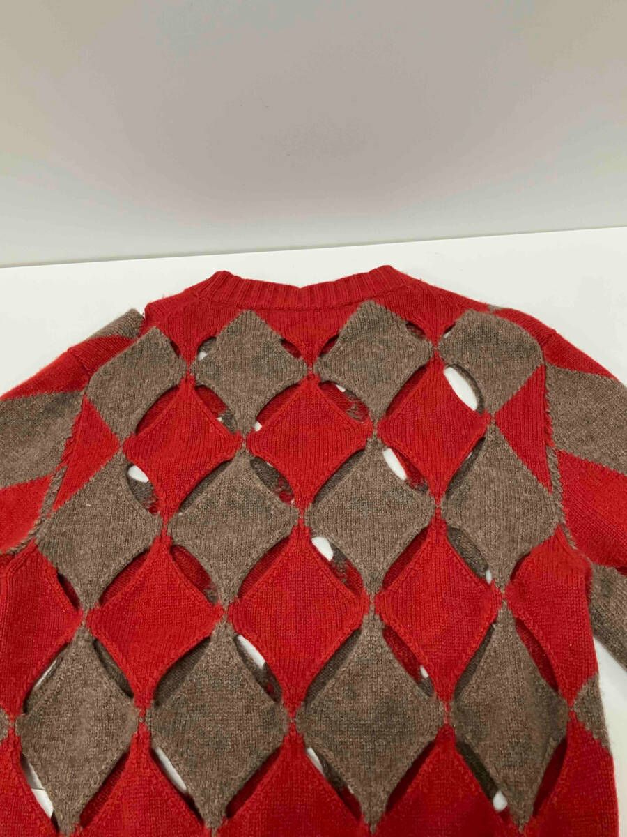 STEFAN COOKE ステファンクック 19AW アーガイル デザインクルーネック