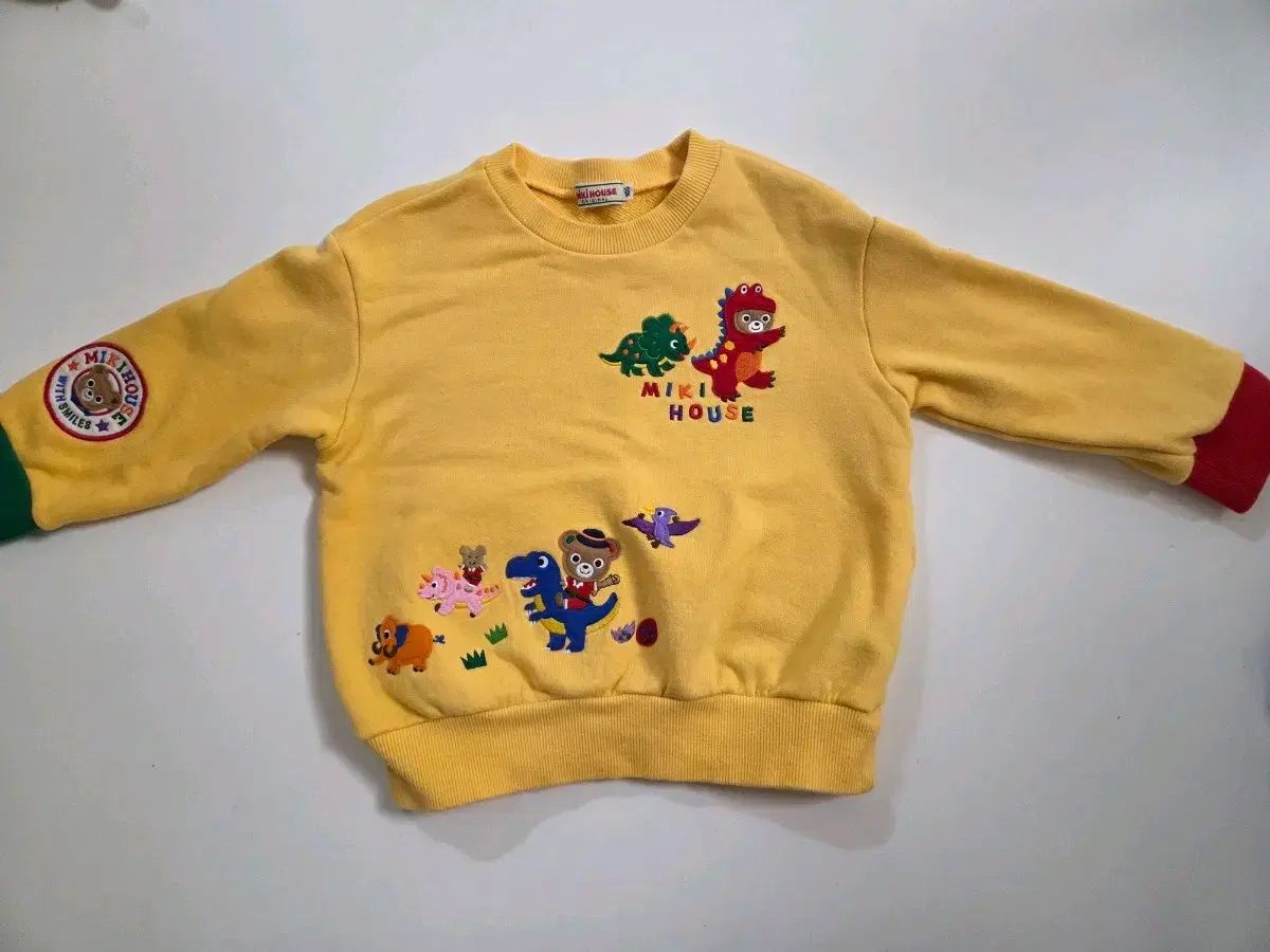 ミッキーハウス 띠띠빵빵 ディノ スウェット 25年 店頭価格 45万