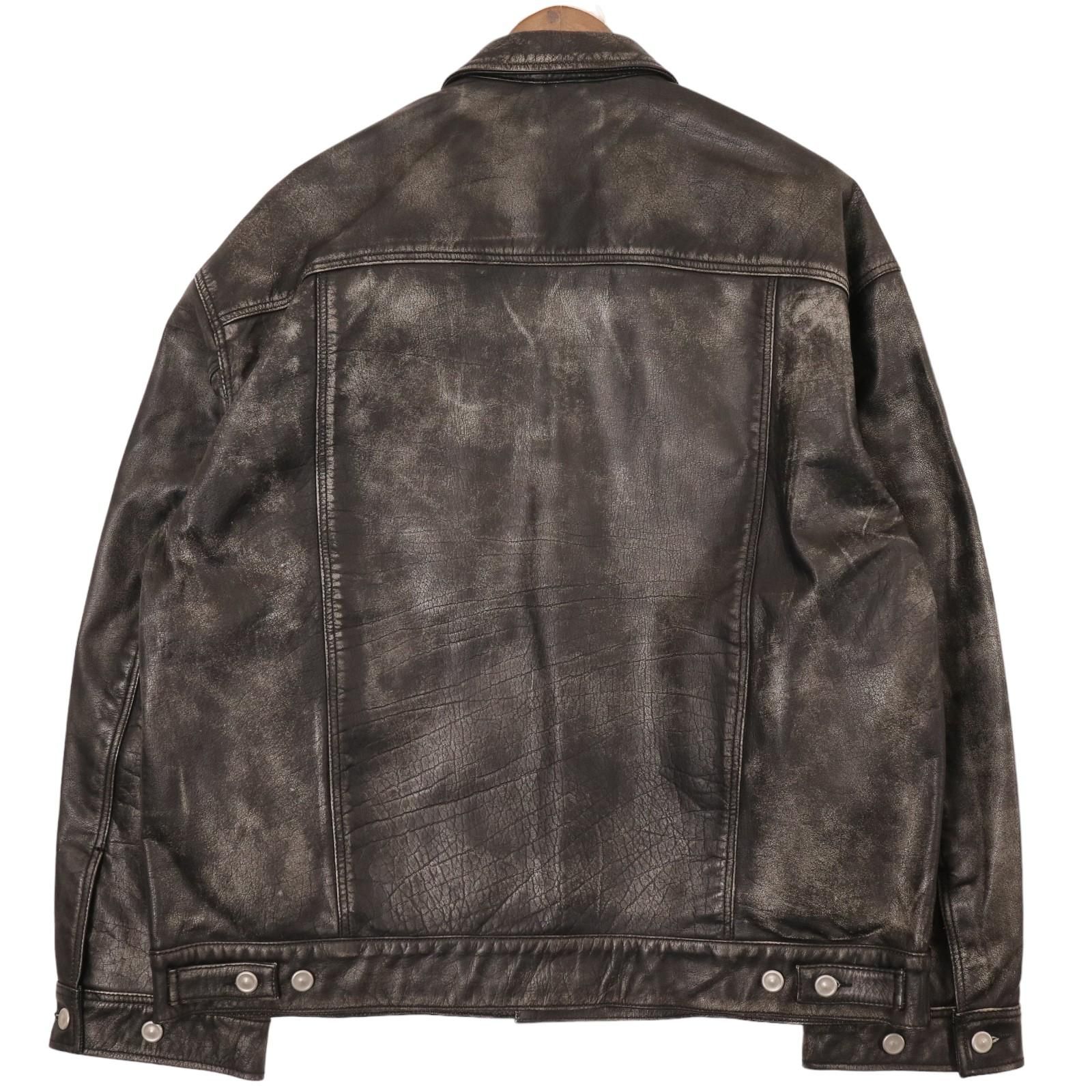 MAISON SPECIAL メゾンスペシャル 11232211212 Hand Rub-Off Buffalo Leather Prime-Over 3rd Jacket 2