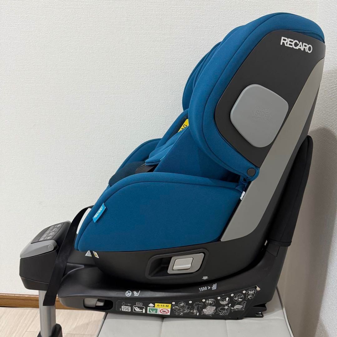極美品】RECARO サリアセレクトティールグリーン ISOFIX R129