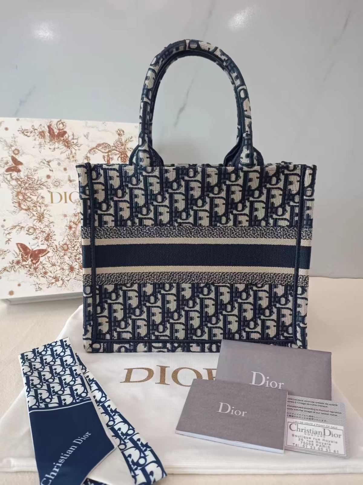 ★Dior★Dior Book Tote バッグ スモール ディオール スモールトートバッグ DIOR BOOK TOTE - メルカリ