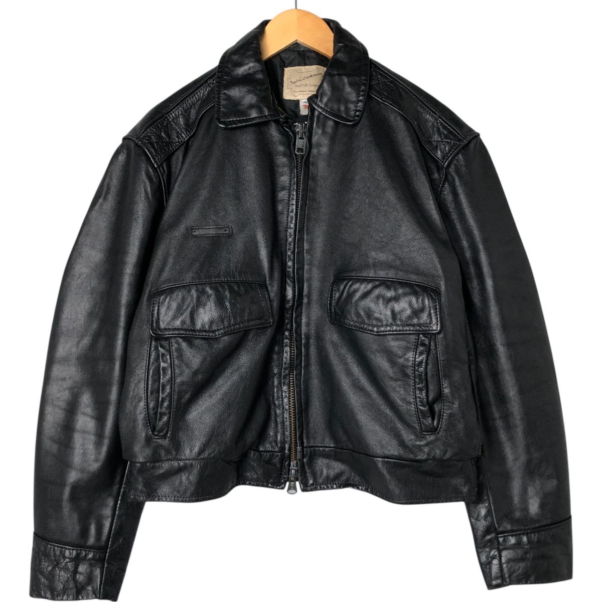 古着 70~80年代 Taylors leatherwear ポリスマンレザージャケット メンズL相当 ヴィンテージ|eaa555373